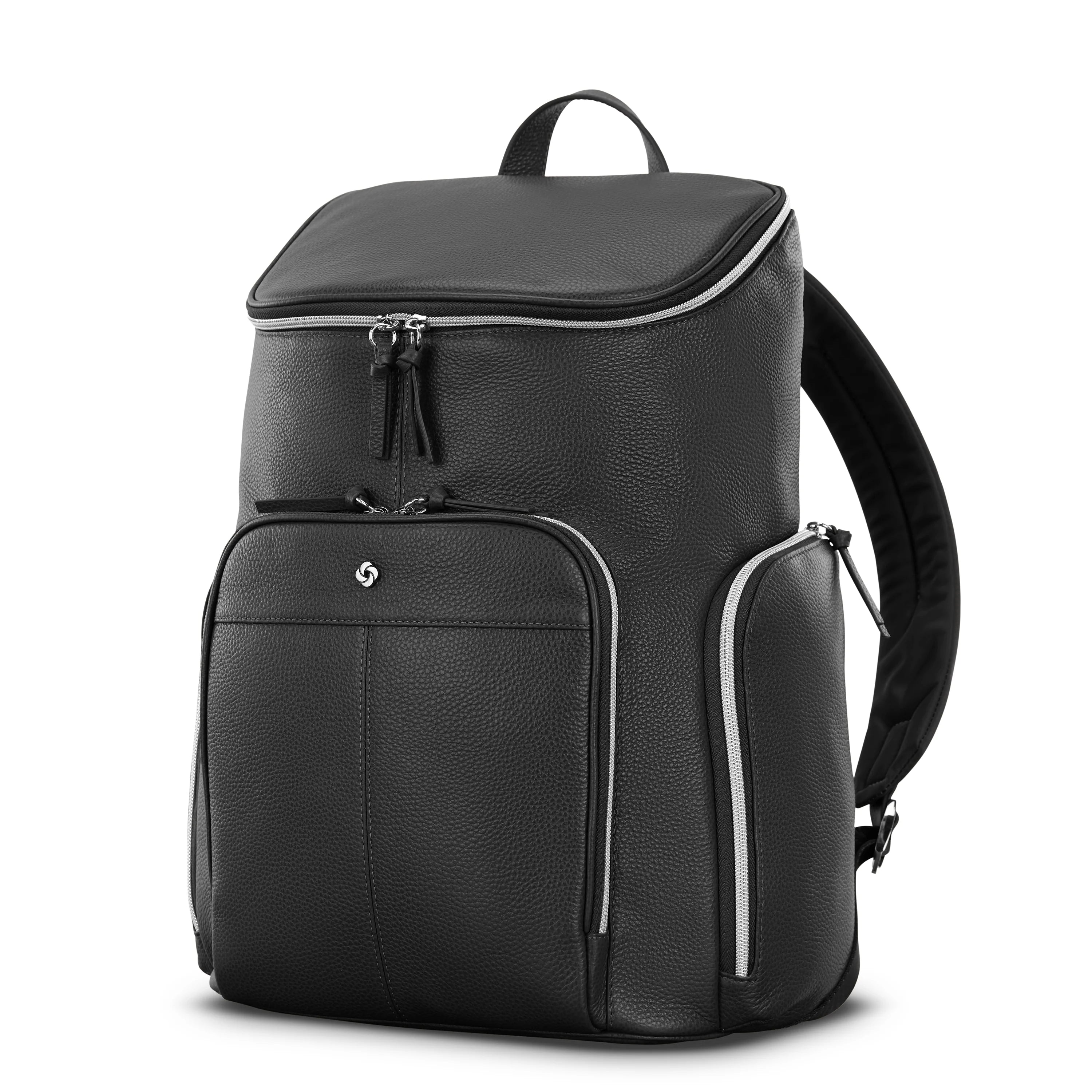 Samsonite leather deluxe backpack