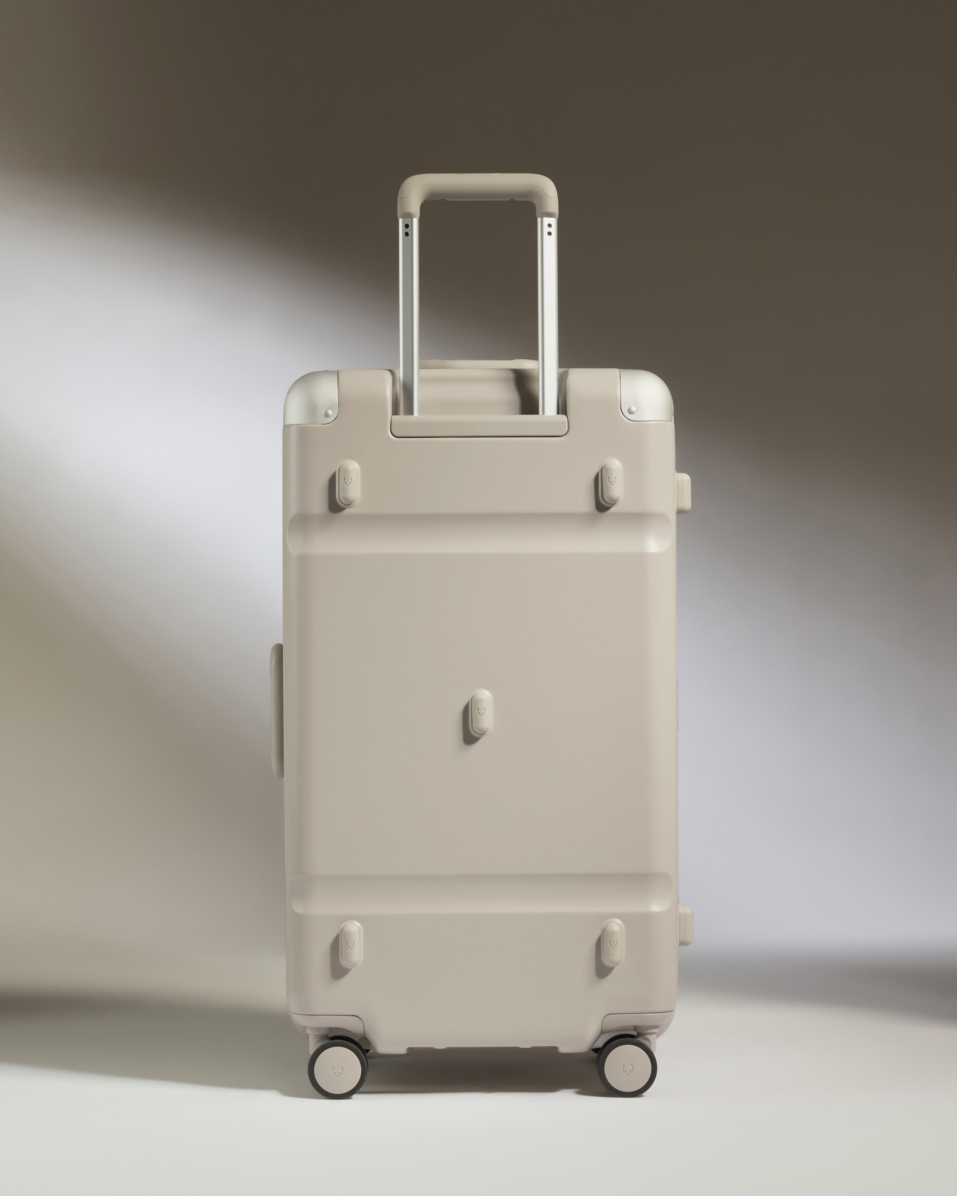 Trunk Luggage in Sandstone - Heritage Stripe