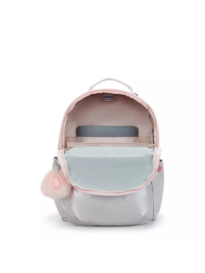 Kipling Seoul Large Metallic 15"