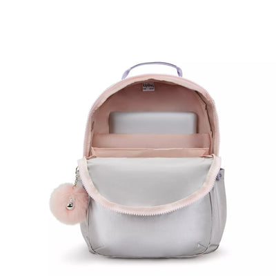 Kipling Seoul Large Metallic 15"