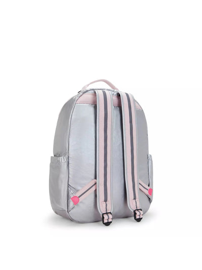 Kipling Seoul Large Metallic 15"
