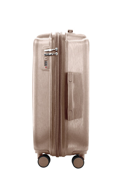 IZOD Mateo 20-Inch Carry-On Luggage – Lightweight Expandable ABS Hardside Suitcase with 360° Dual Spinner Wheels & Built-In Combo Lock