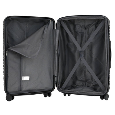 IZOD Romeo 20-Inch Carry-On Luggage – Lightweight Expandable ABS Hardside Suitcase with 360° Dual Spinner Wheels & Built-In Combo Lock