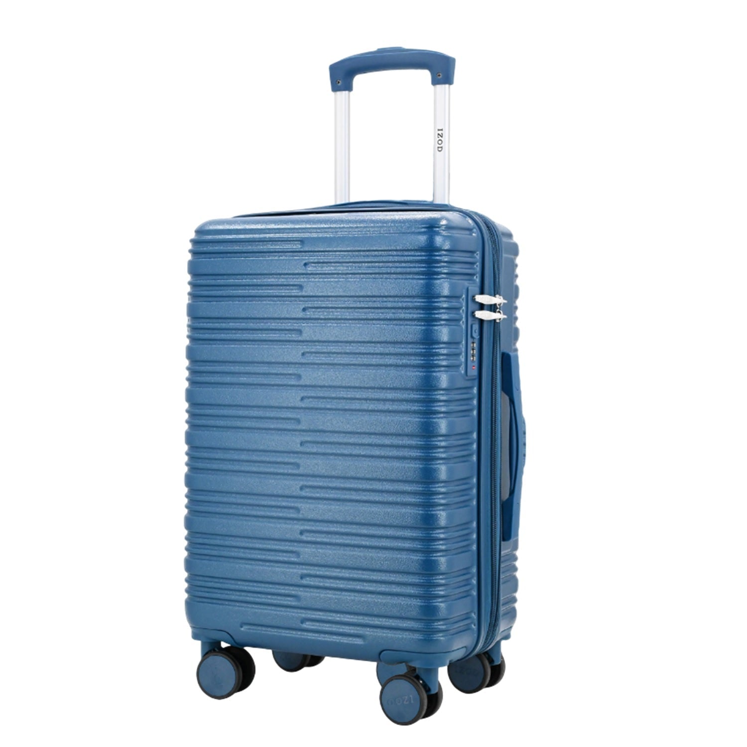 IZOD Romeo 20-Inch Carry-On Luggage – Lightweight Expandable ABS Hardside Suitcase with 360° Dual Spinner Wheels & Built-In Combo Lock