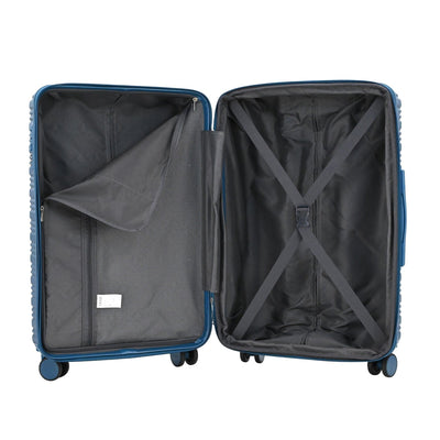 IZOD Romeo 20-Inch Carry-On Luggage – Lightweight Expandable ABS Hardside Suitcase with 360° Dual Spinner Wheels & Built-In Combo Lock