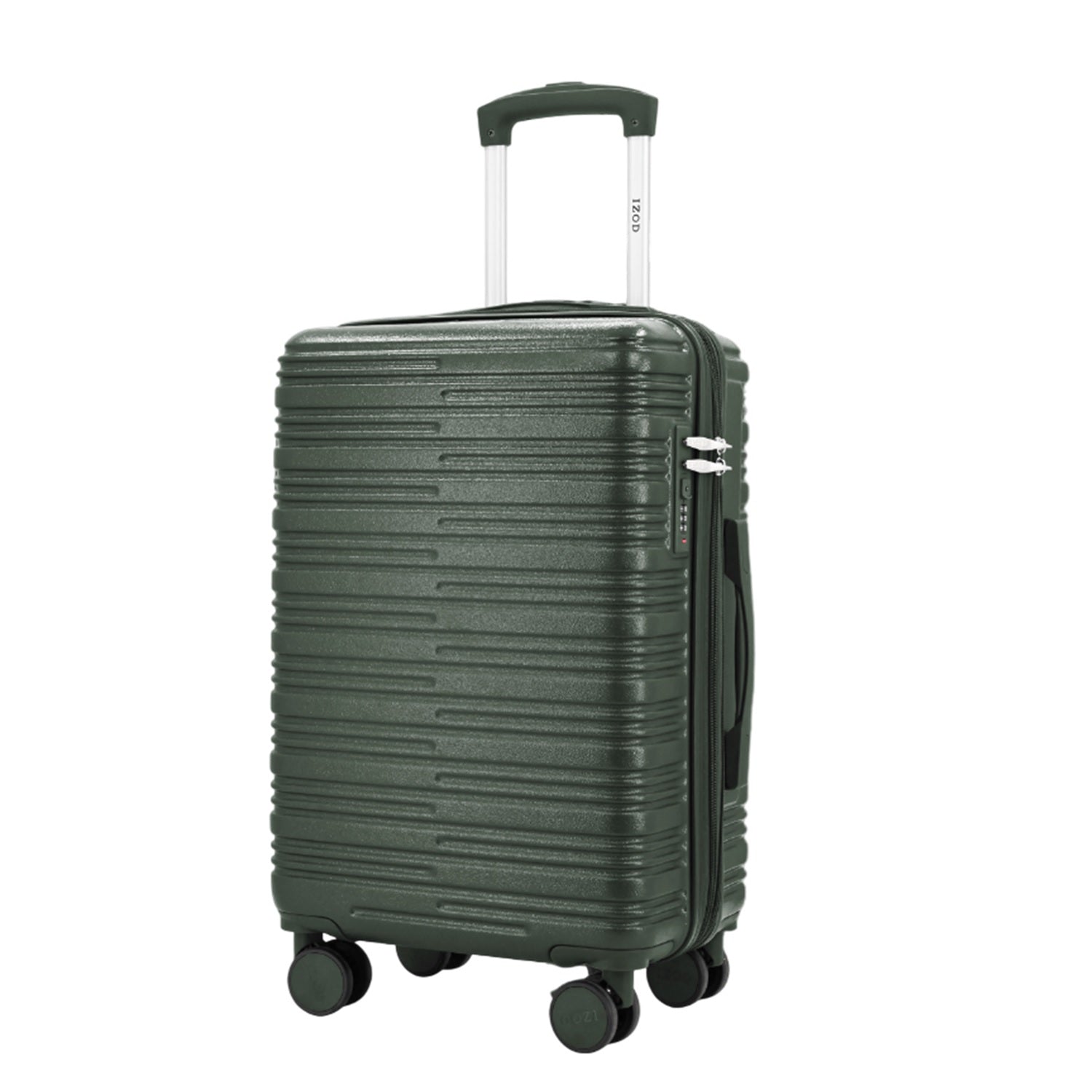 IZOD Romeo 20-Inch Carry-On Luggage – Lightweight Expandable ABS Hardside Suitcase with 360° Dual Spinner Wheels & Built-In Combo Lock