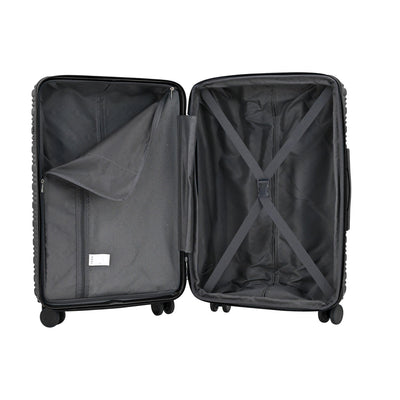IZOD Romeo 20-Inch Carry-On Luggage – Lightweight Expandable ABS Hardside Suitcase with 360° Dual Spinner Wheels & Built-In Combo Lock