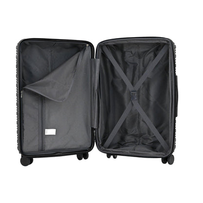 IZOD Romeo 20-Inch Carry-On Luggage – Lightweight Expandable ABS Hardside Suitcase with 360° Dual Spinner Wheels & Built-In Combo Lock