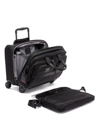 Deluxe 4 Wheeled Laptop Case Briefcase