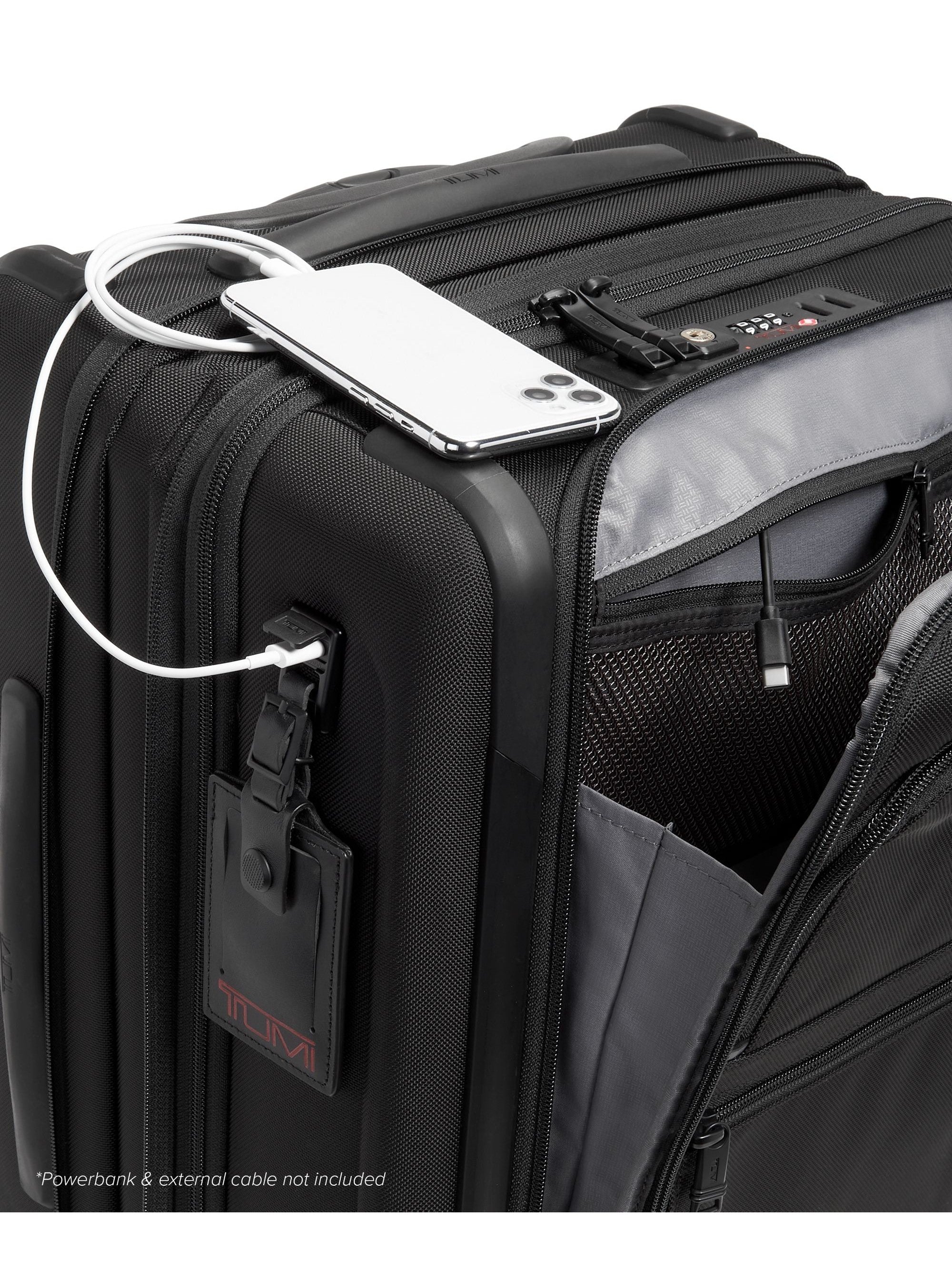 Alpha 3 Continental Expandable 4 Wheeled Carry-On