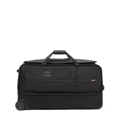 Tumi Alpha 3 Large Split 2 Wheeled Duffel Bag Black front