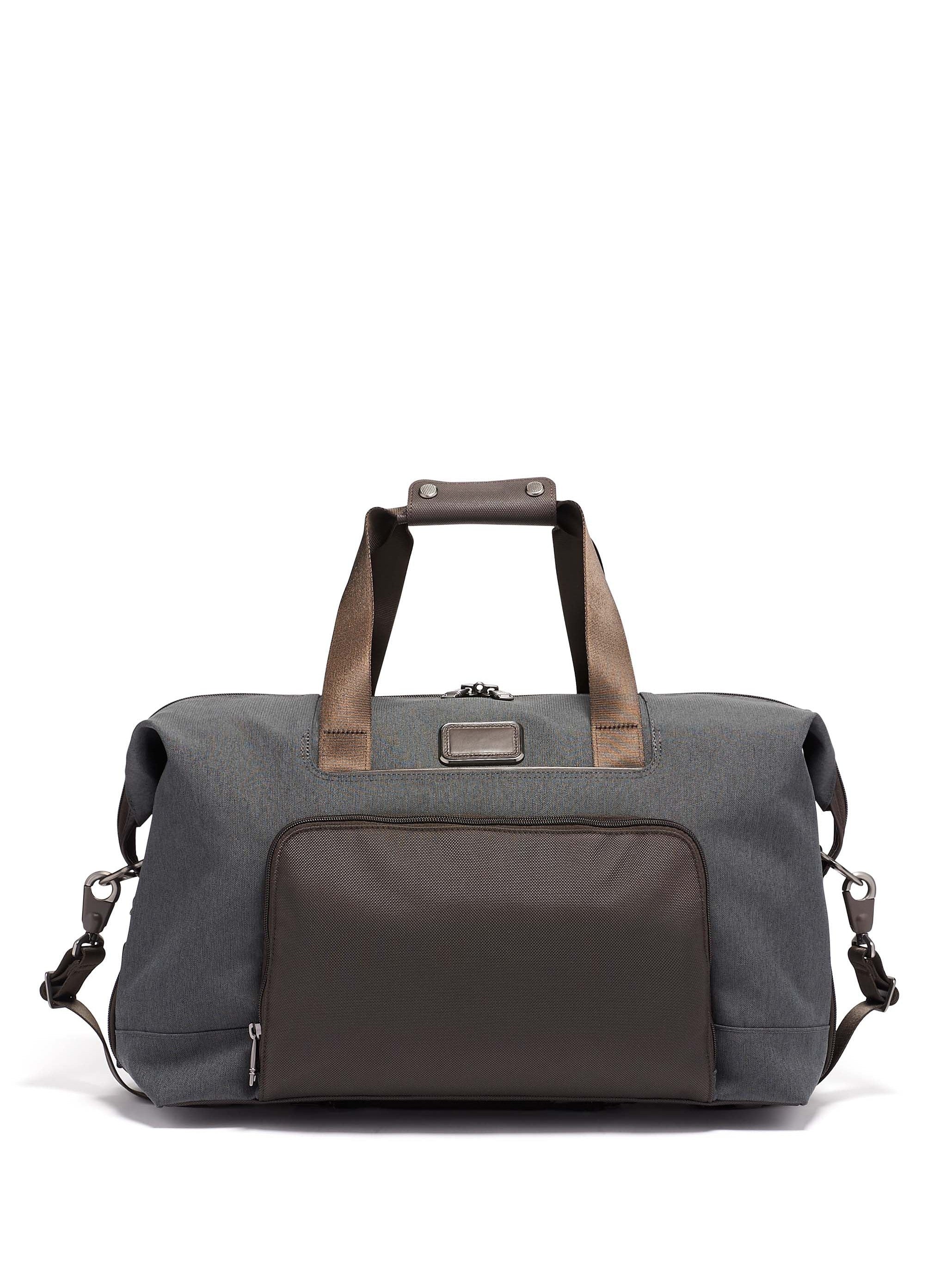 Alpha Double Expansion Satchel