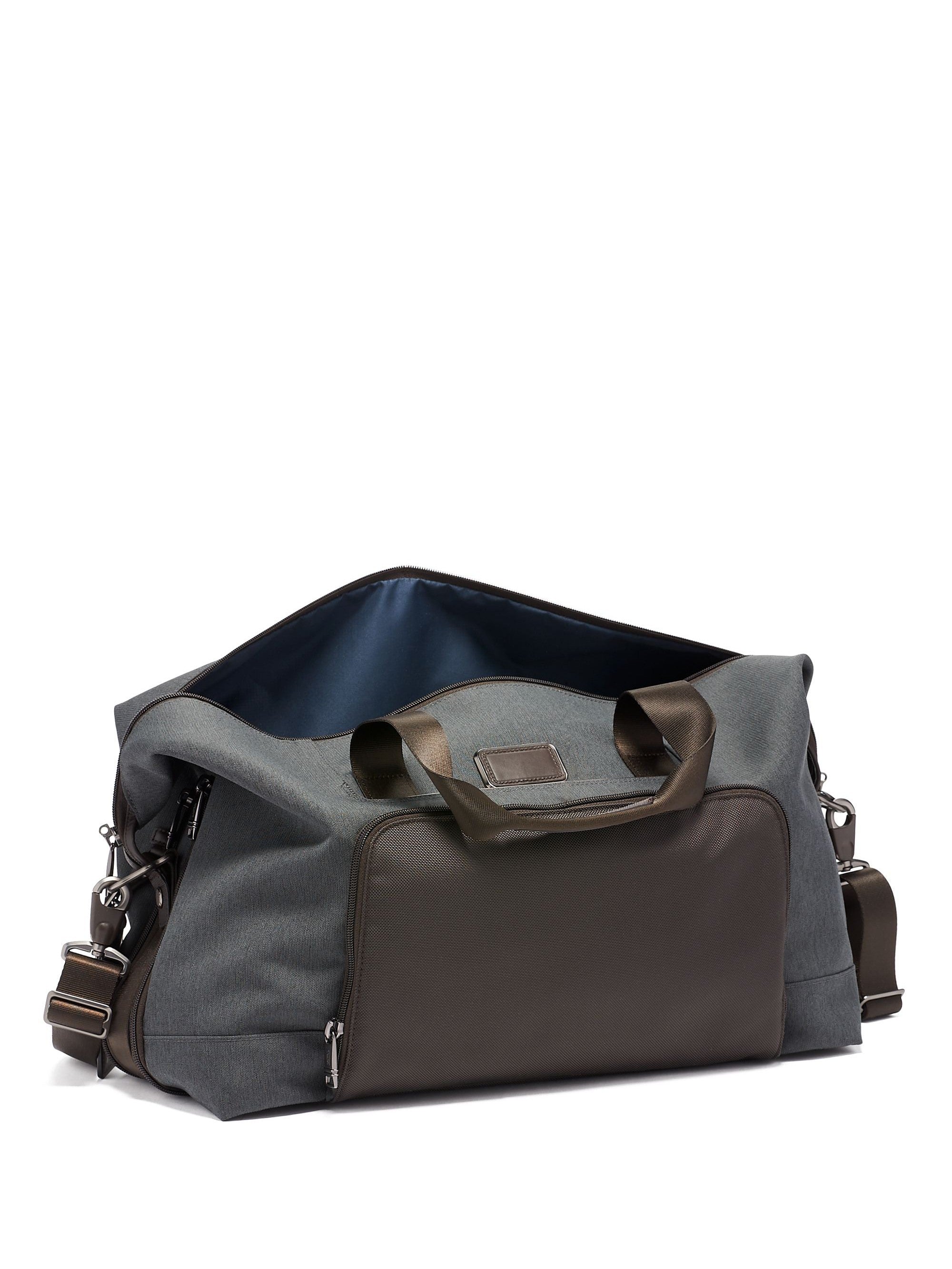 Alpha Double Expansion Satchel