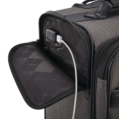 Hartmann Herringbone Deluxe Domestic Expandable Spinner Carry-On