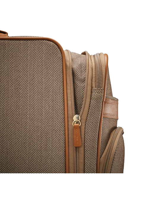 Maleta expandible con ruedas Herringbone Deluxe Journey, tamaño mediano