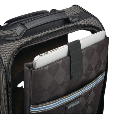 Hartmann Herringbone Deluxe Carry-On Underseat Spinner