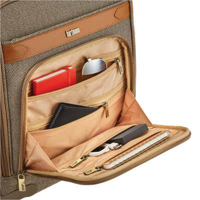 Hartmann Herringbone Deluxe Carry-On Underseat Spinner