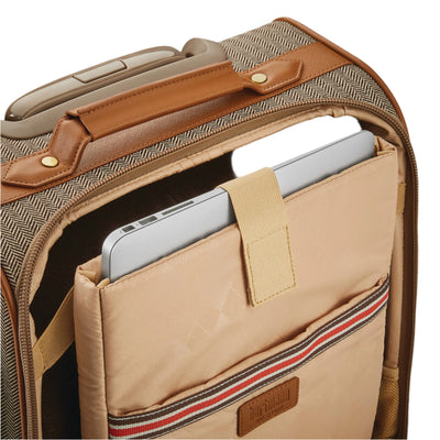 Hartmann Herringbone Deluxe Carry-On Underseat Spinner