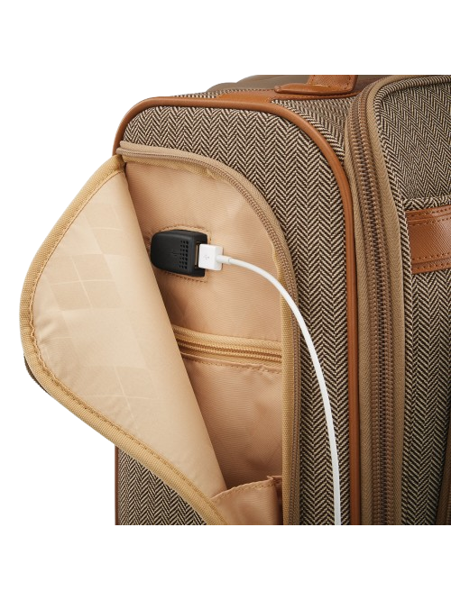 Herringbone Deluxe Carry-On Underseat Spinner