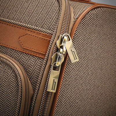 Hartmann Herringbone Deluxe Carry-On Underseat Spinner