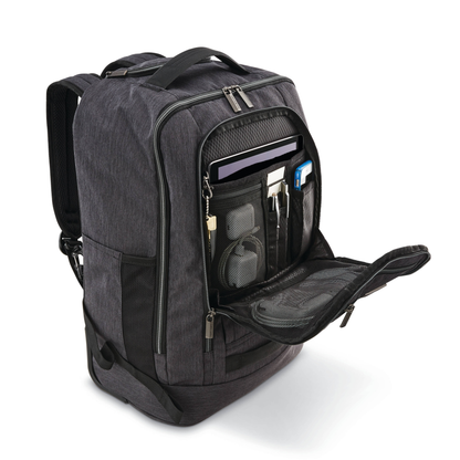 Modern Utility Convertible Wheeled Backpack 15.6"