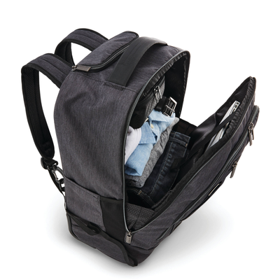 Modern Utility Convertible Wheeled Backpack 15.6"
