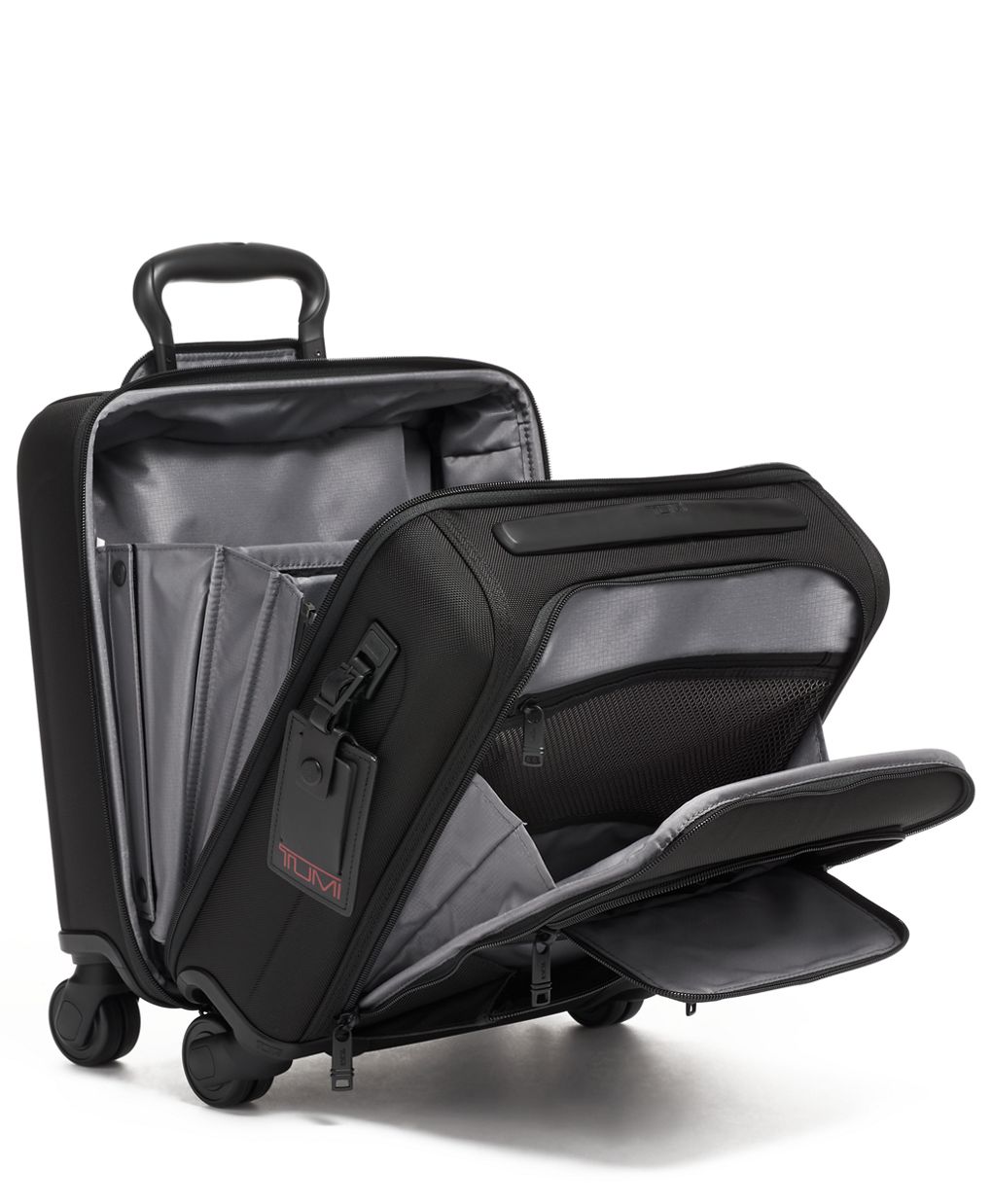 Tumi Alpha 3 Small Compact 4 Wheeled Briefcase