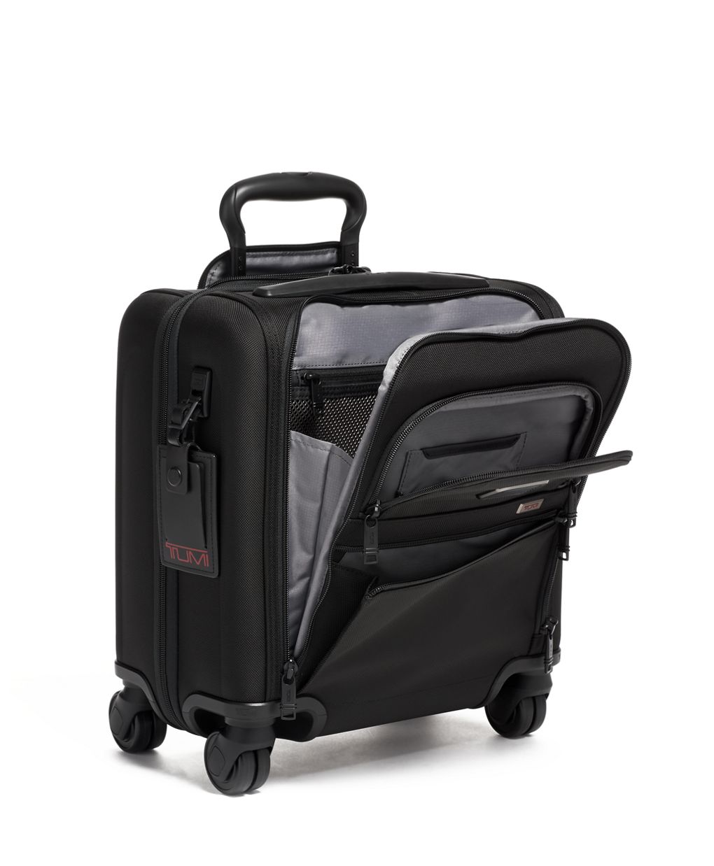 Tumi Alpha 3 Small Compact 4 Wheeled Briefcase