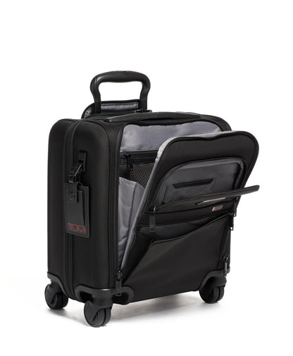 Tumi Alpha 3 Small Compact 4 Wheeled Briefcase