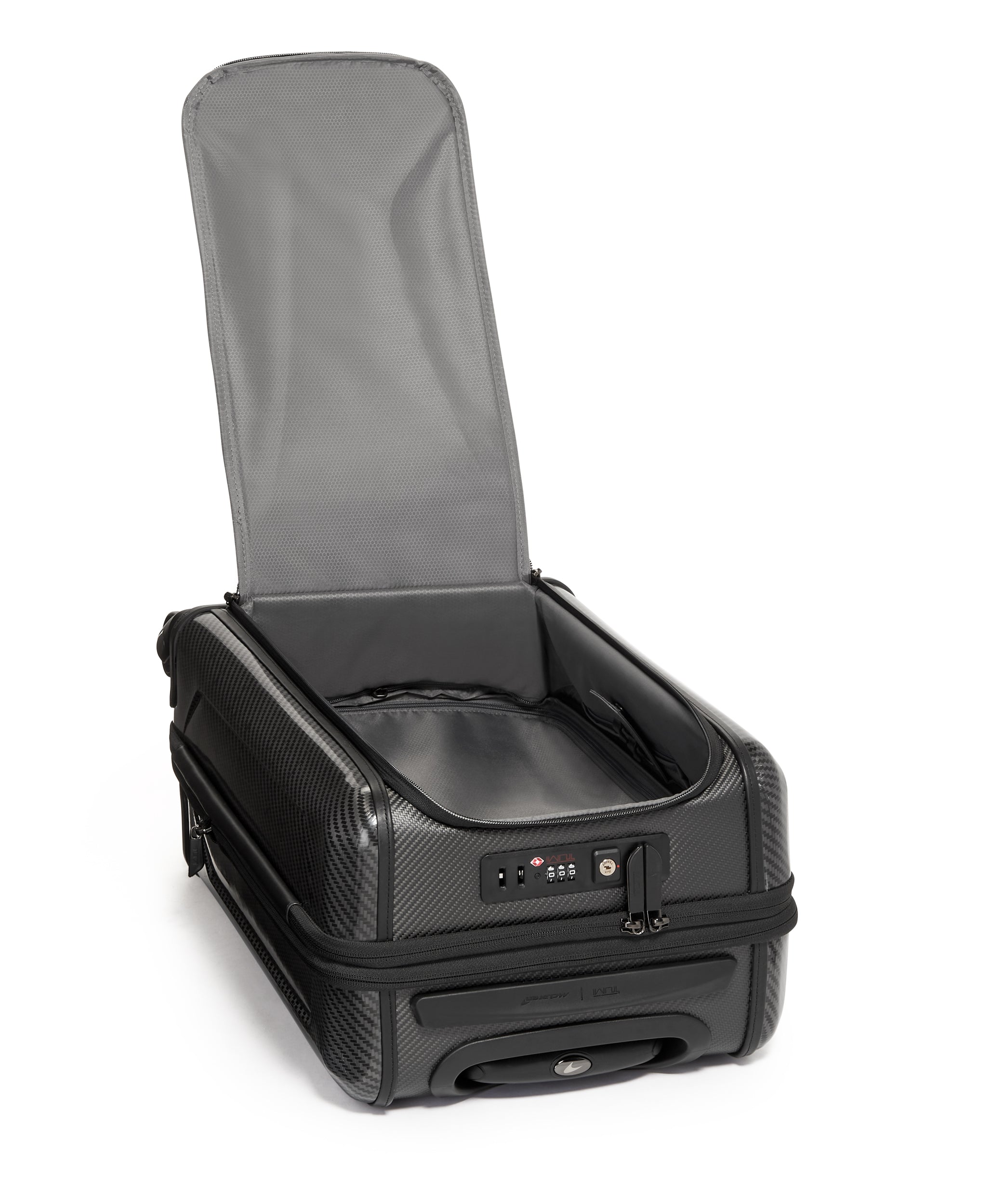 I Mclaren Aero International Expandable 4 Wheeled Carry-On