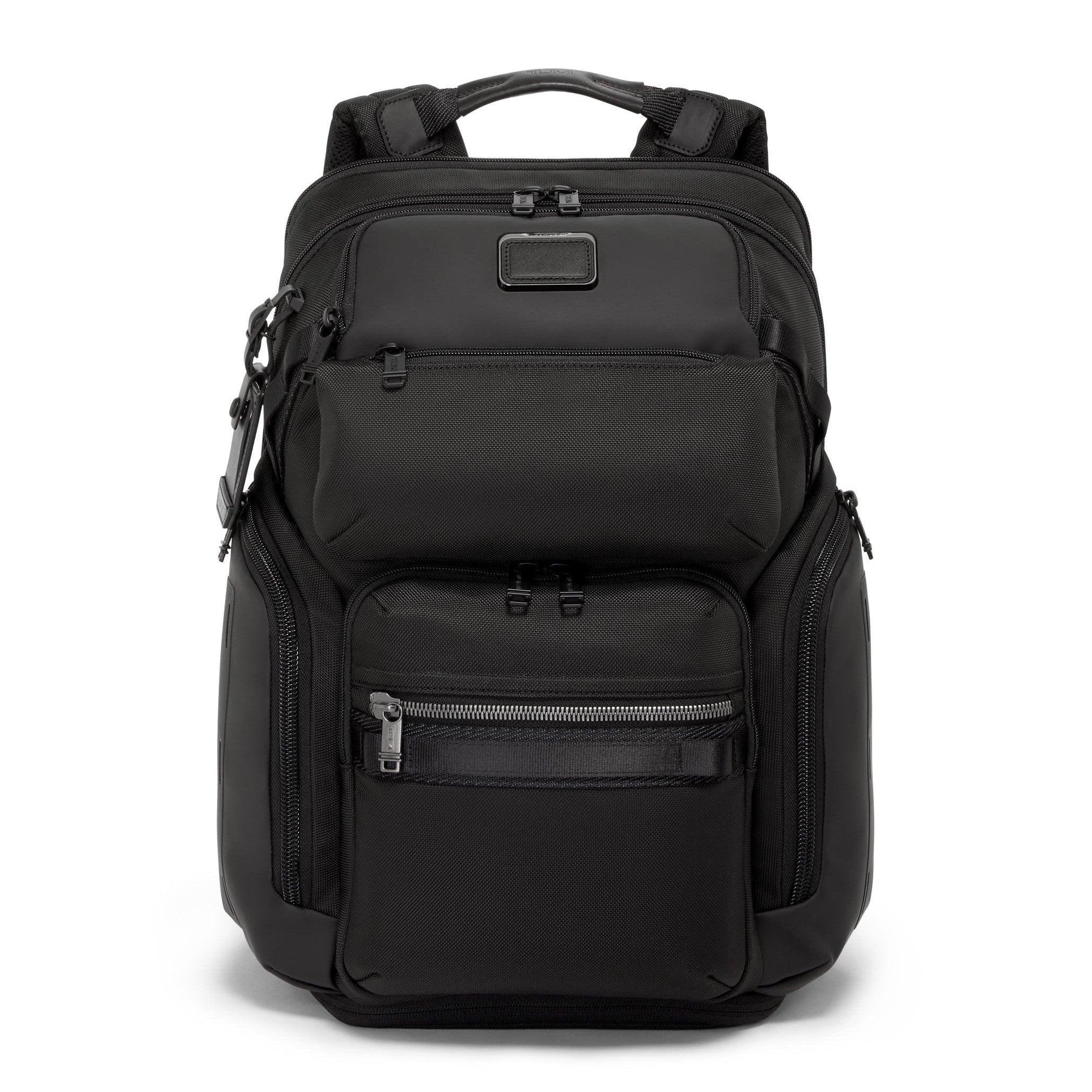 tumi alpha bravo nomadic backpack - midnight navy/khaki Tumi Alpha Bravo Nomadic Backpack Black