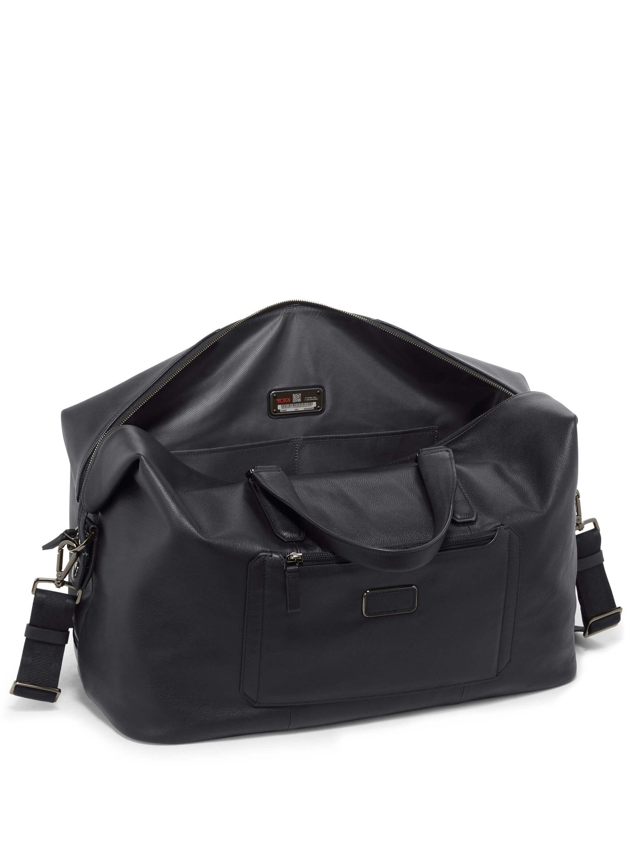 Tumi Harrison Nelson Duffel Leather Black