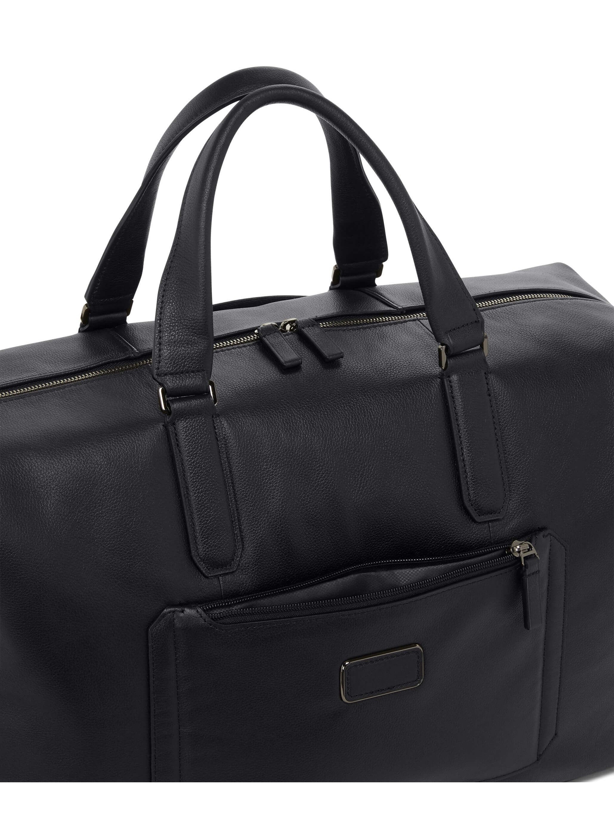 Tumi Harrison Nelson Duffel Leather Black