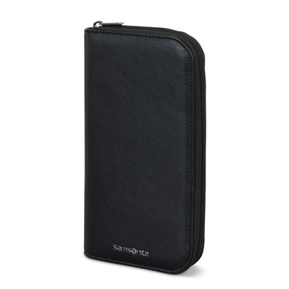 Samsonite RFID zip close Travel wallet