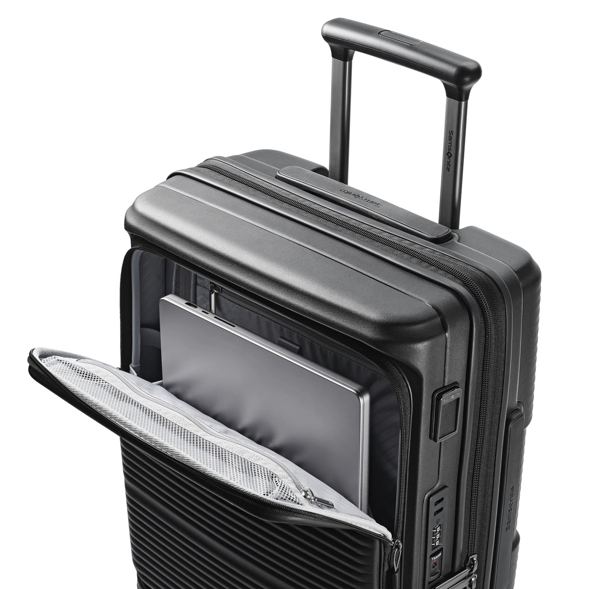 Samsonite Paralux Hardside Spinner Black Carry-On