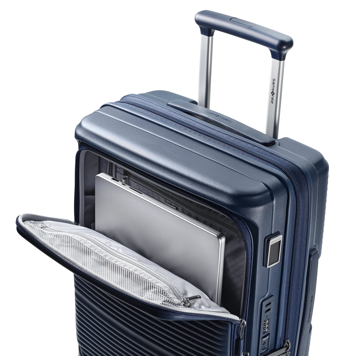 Samsonite Paralux Hardside Spinner Midnight Navy Carry-On