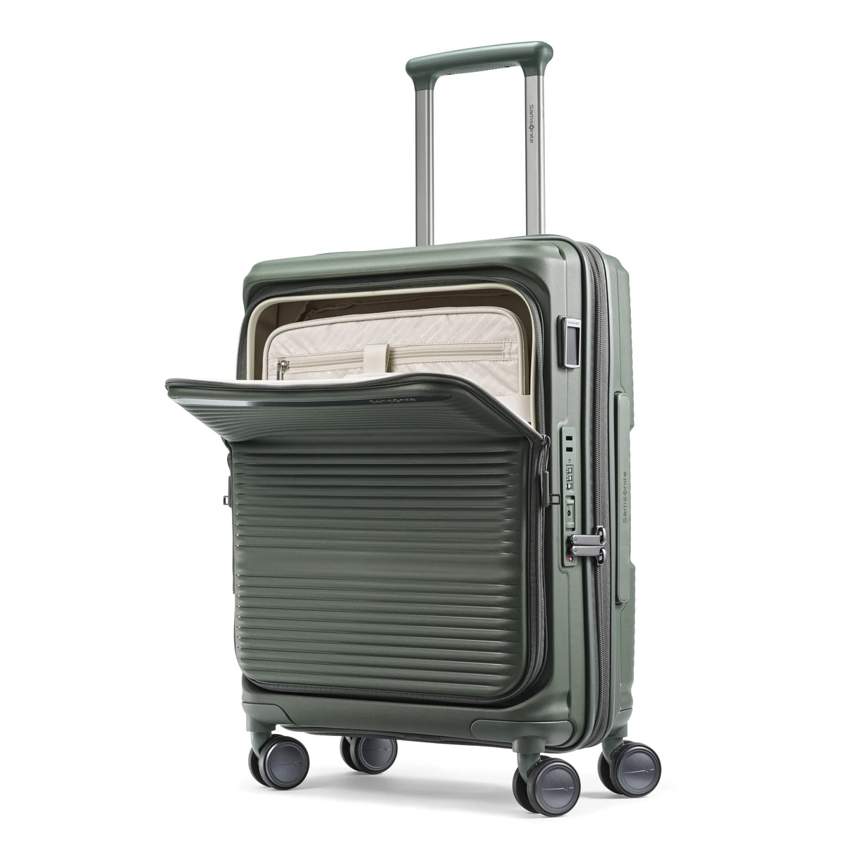 Samsonite Paralux Hardside Spinner Olive Carry-On