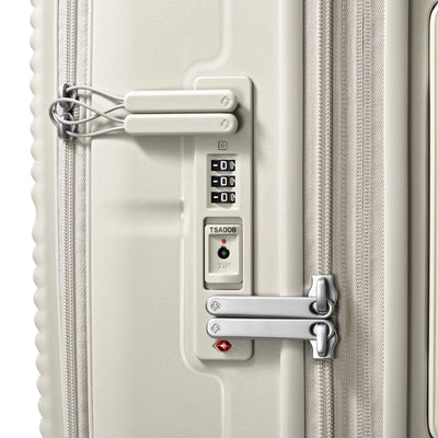 Samsonite Paralux Hardside Spinner Stone Grey Carry-On