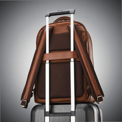 Classic Leather Backpack 15.6"