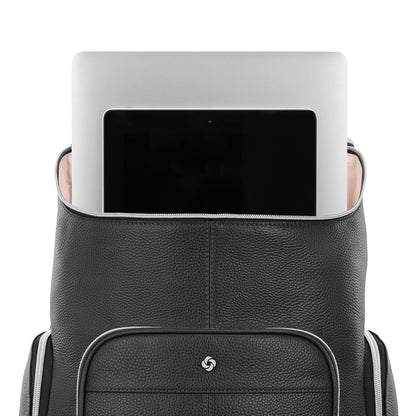 Samsonite Mobile Solution 2 Leather Deluxe Backpack