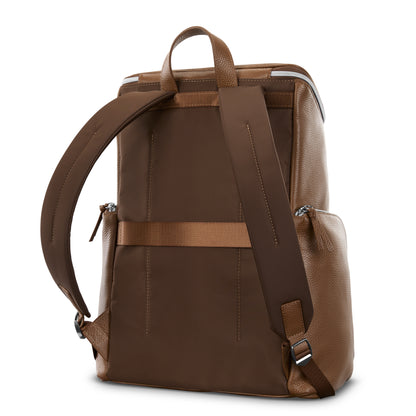 Samsonite Mobile Solution 2 Leather Deluxe Backpack