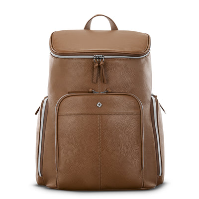 Samsonite Mobile Solution 2 Leather Deluxe Backpack