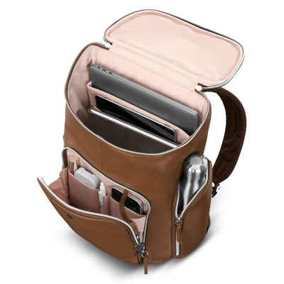 Samsonite Mobile Solution 2 Leather Deluxe Backpack