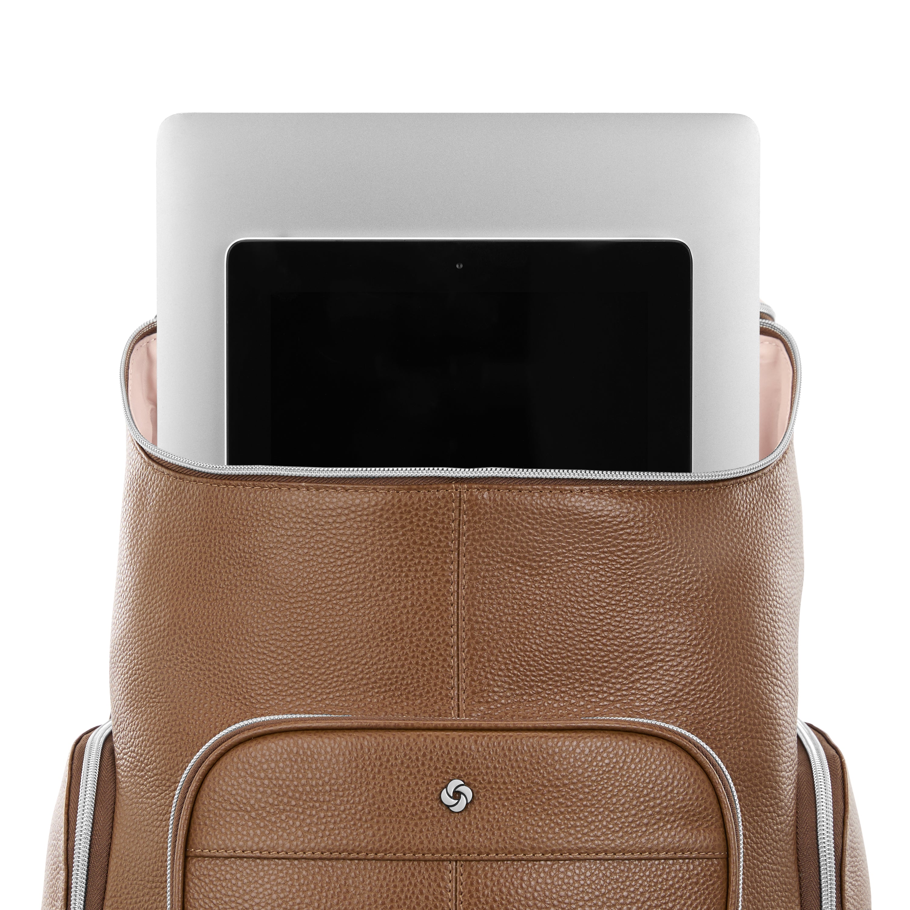 Samsonite Mobile Solution 2 Leather Deluxe Backpack