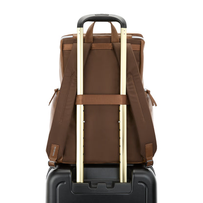 Samsonite Mobile Solution 2 Leather Deluxe Backpack