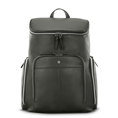 Samsonite Mobile Solution 2 Leather Deluxe Backpack