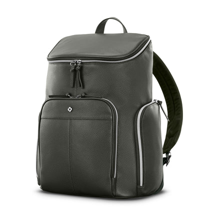 Samsonite Mobile Solution 2 Leather Deluxe Backpack