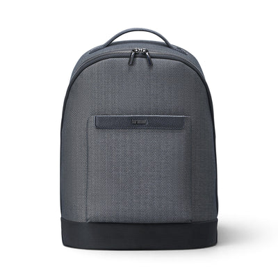 Hartmann Herringbone Backpack - Black Herringbone