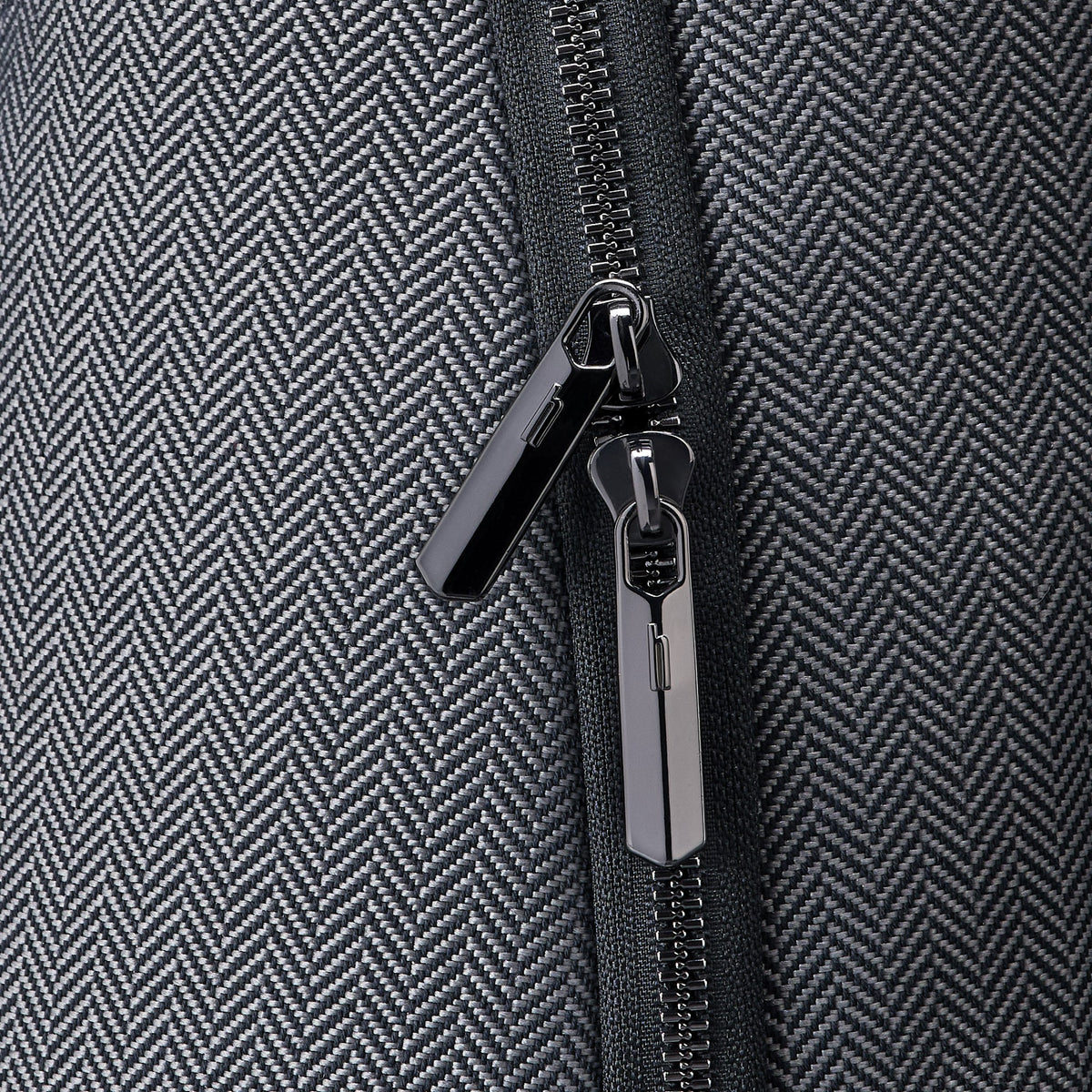 Hartmann Herringbone Backpack - Black Herringbone