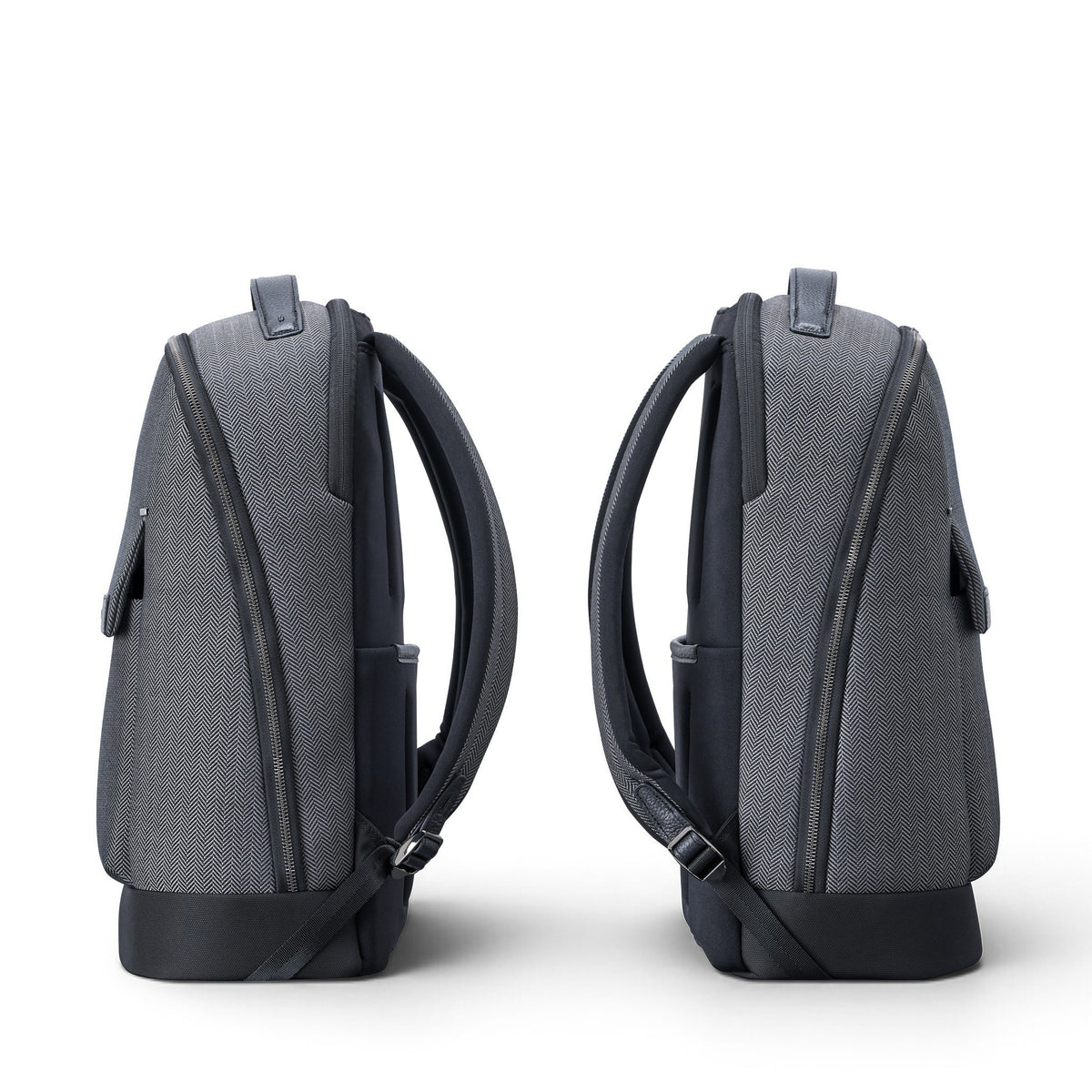 Hartmann Herringbone Travel Backpack - Black Herringbone